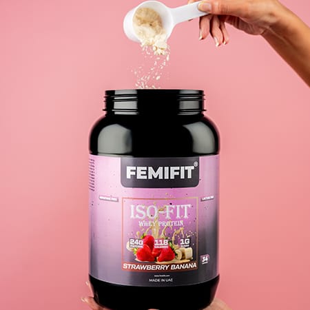 Strawberry Banana Halal Iso Whey Protein